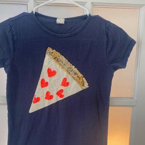J-Crew Girls Pizza Tee - Size 12